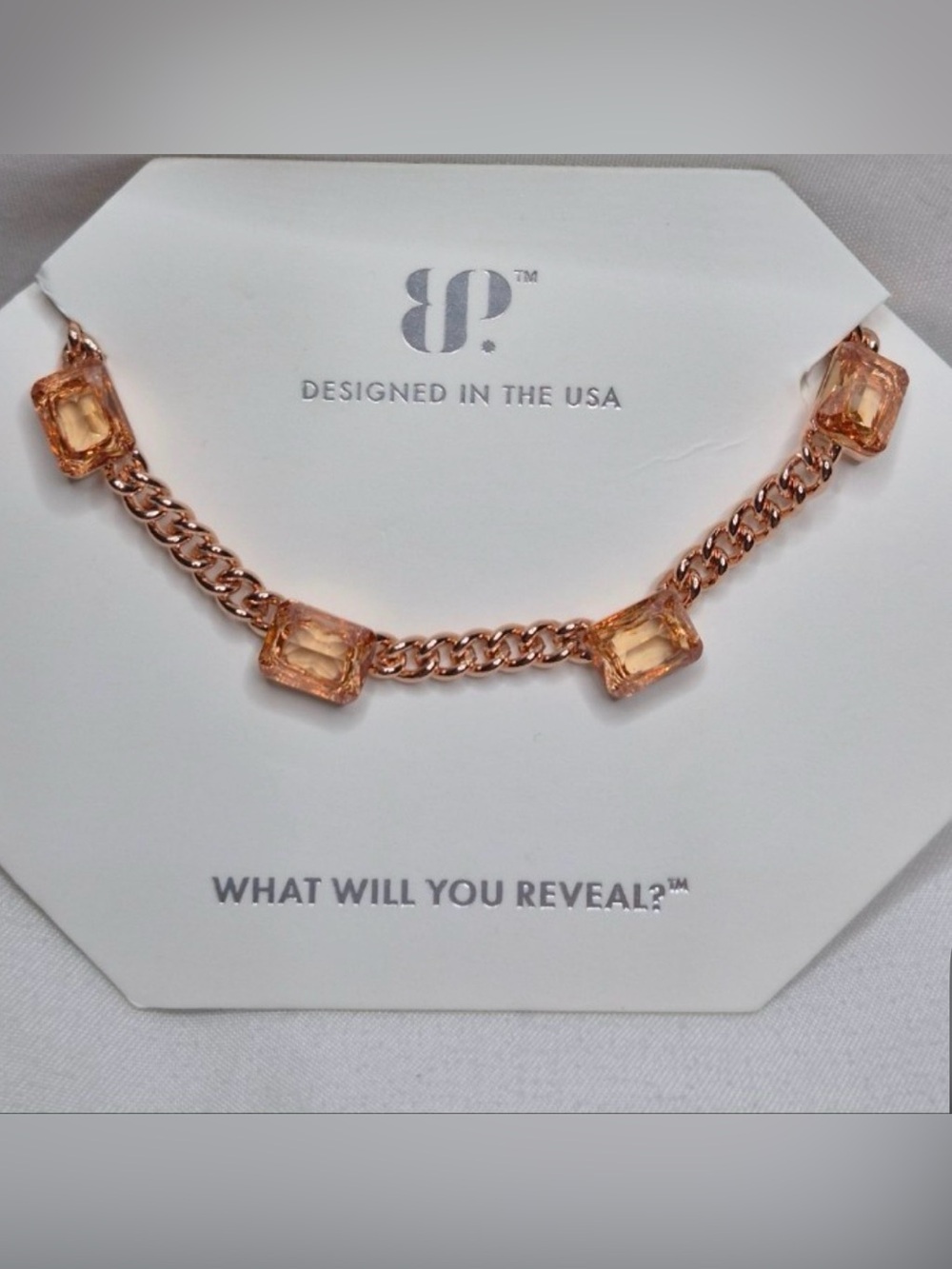 New in Box Bomb Party Uh Huh Honey November 2024 Birthday Collection Necklace